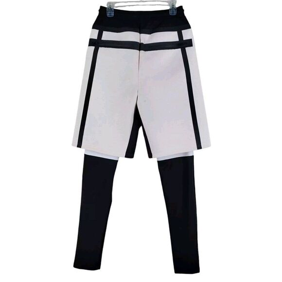 UEG X Puma Sweatshorts Jogger Mens S Ivory White Black Drawstring Performance - Picture 7 of 14